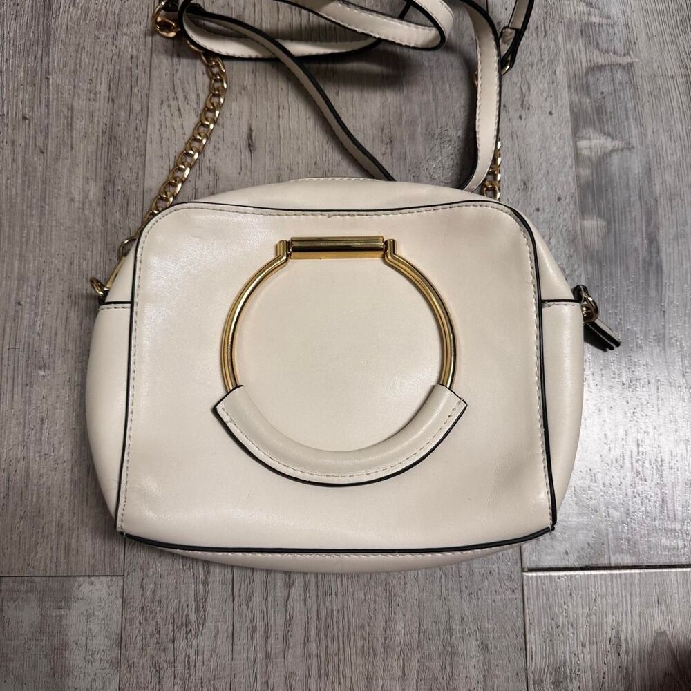 A-new-day Women's White and Cream Bag